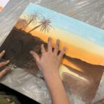 leren tekenen schilderen kind kinderen kleuren kleur verf krijt waterverf cursus workshop plezier krijtjes kleurpotloden verven