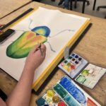 artistieke tieners kunst cultuur educatief kunststromingen art manga Kawaii cursus workshop Young Artist jonge kunstenaars leren learn draw paint making artistic pastel markers Pencils charcoal print CKC